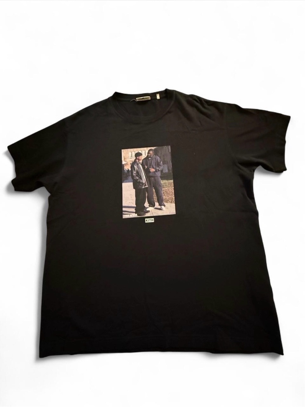 Kith Men's Black Graphic Tee The Wire